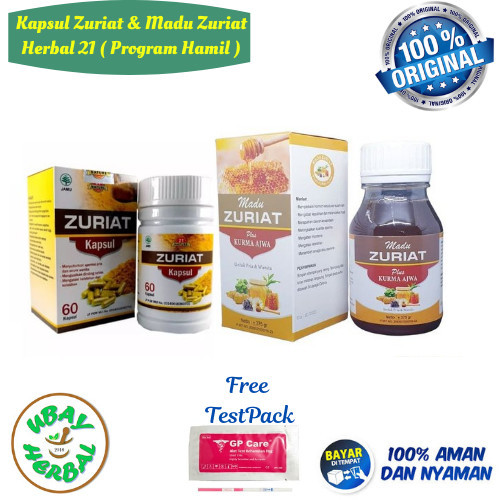 

Paket PROMIL Madu Zuriat plus Kurma Ajwa dan Kapsul Zuriat Herbal 21 Madu zuriyat kapsul zuriyat Cocok Buat yang lagi program hamil Penyubur Kandungan Wanita Asli 100%