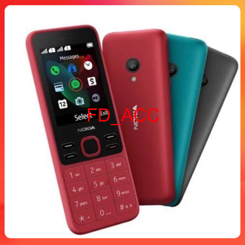 HP Nokia 150 Kamera Dual SIM / Handphone Hand Phone jadul telepon telpon