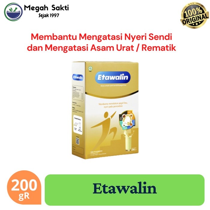

Surya Sakti - Etawalin | Susu Kesehatan Sendi dan Tulang Bahan Alami 200 gR
