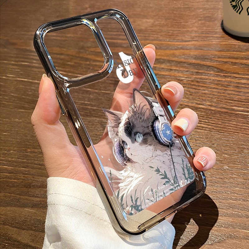 Aesthetic Anti-Sidikjari Case Luar Negeri OPPO A60 A31 A8 A52 A72 A92 A53 A33 A78 5G A98 5G Matte Ca