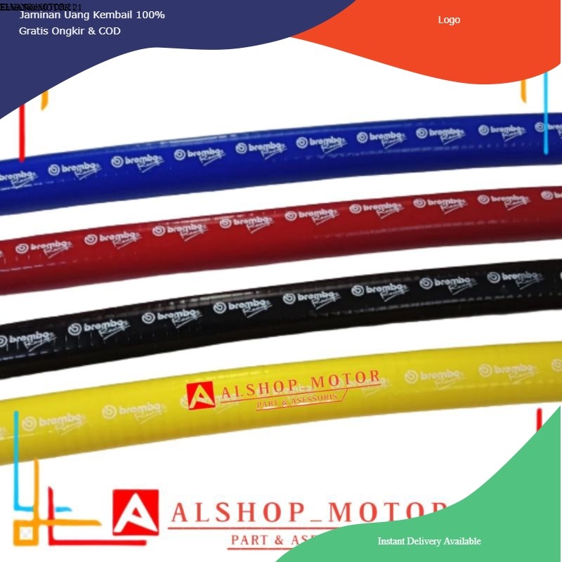 SELANG VARIASI RADIATOR  BREMBO PANJANG 1 METER