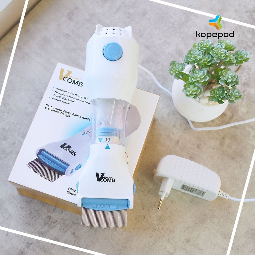 Sisir PENGHISAP Kutu Elektronik Serit Kutu Elektrik Daya Penghisap Kutu Rambut