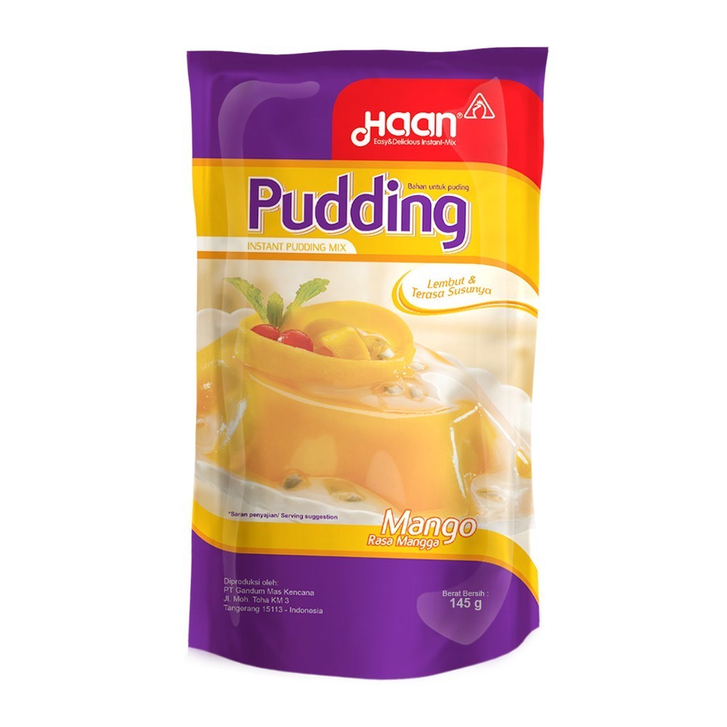 

Haan Pudding Mangga Pouch 45 Gram