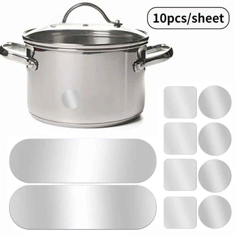 10 Lembar Lem Tambal Panci / Penambal Panci / Lem Panci / Tambal Panci Almunium Foil Tahan Panas