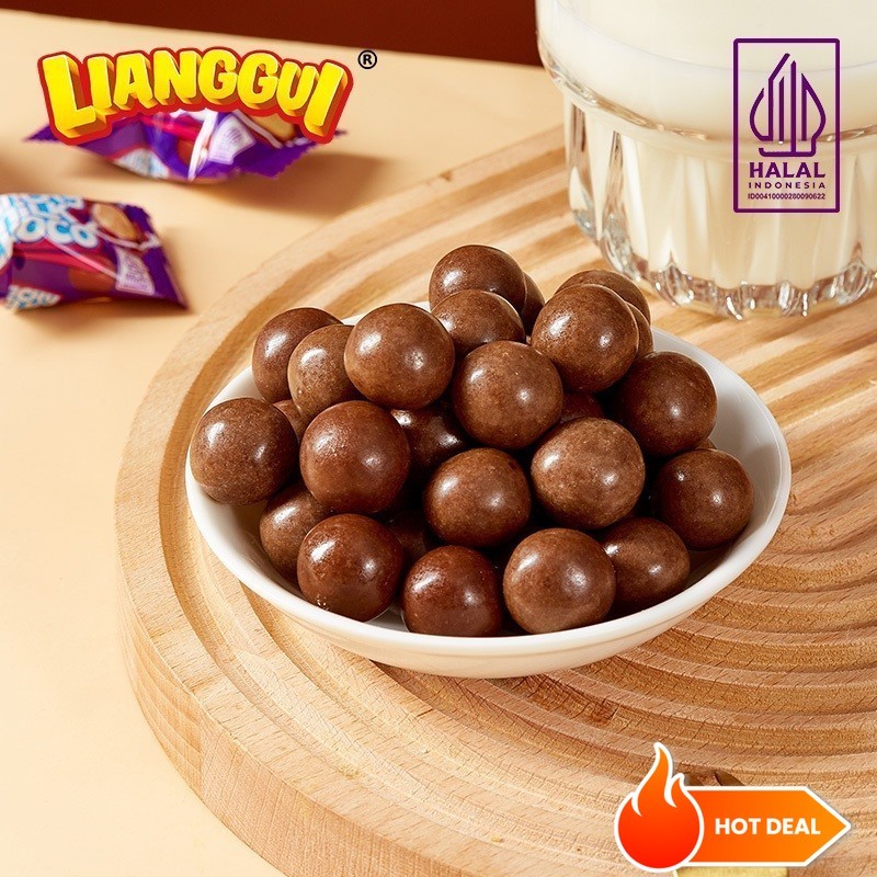 

[Harga promosi diskon]Lianggui Halal Crunchy Milk Choco Coklat Yang Crunchy Dengan Rasa Susu Cocok Untuk Cemilan Anak Anak Dan Keluarga Coklat Viral