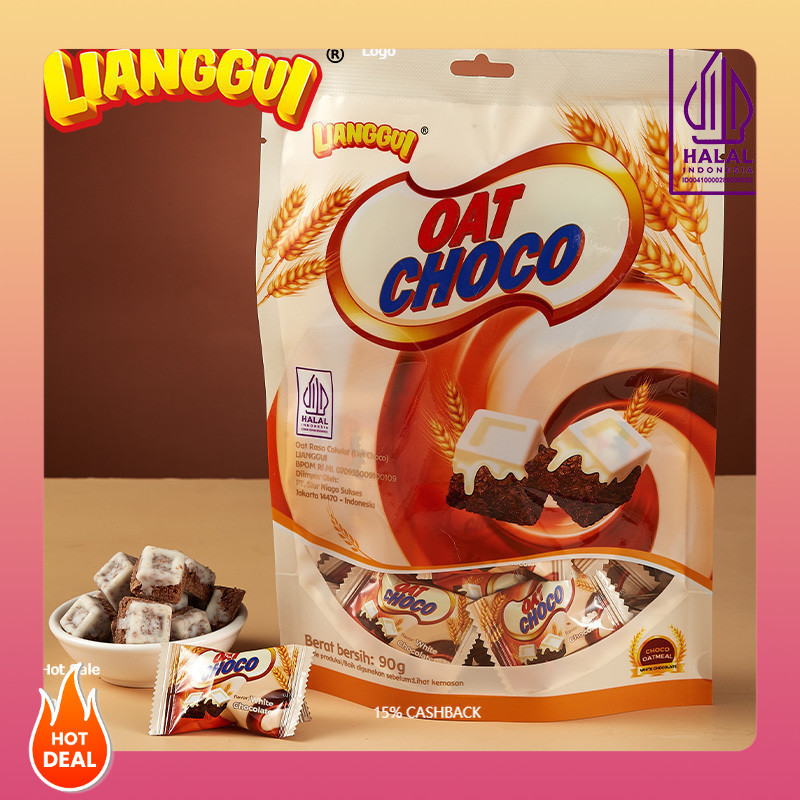 

[Menjual harga rendah]Lianggui Oatmeal Rasa Cokelat Oatmeal Rasa Cokelat Putih 90g Halal Oat Choco Sereal Sehat CHOCO COCONUT/ STRAWBERRY/ CHOCO & MILK BURSTLURRY CRISPY & SWEET Wafer Bulat Salut Chocolates Flavour Wafer Roll Ice Cream