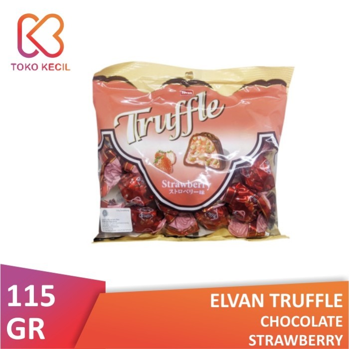 

Elvan Truffle Chocolate Strawberry 115gr