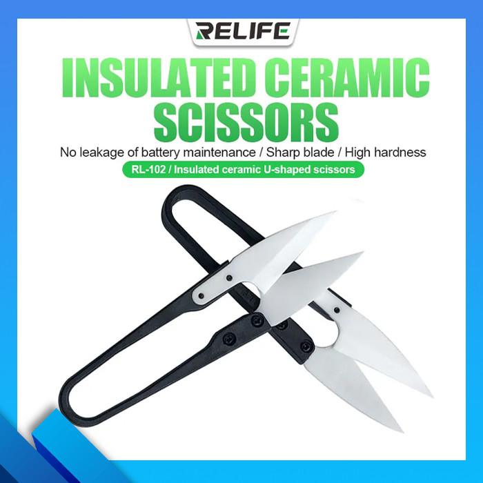 

GUNTING INSULATED CERAMIC U-SCISSORS / GUNTING KERAMIK