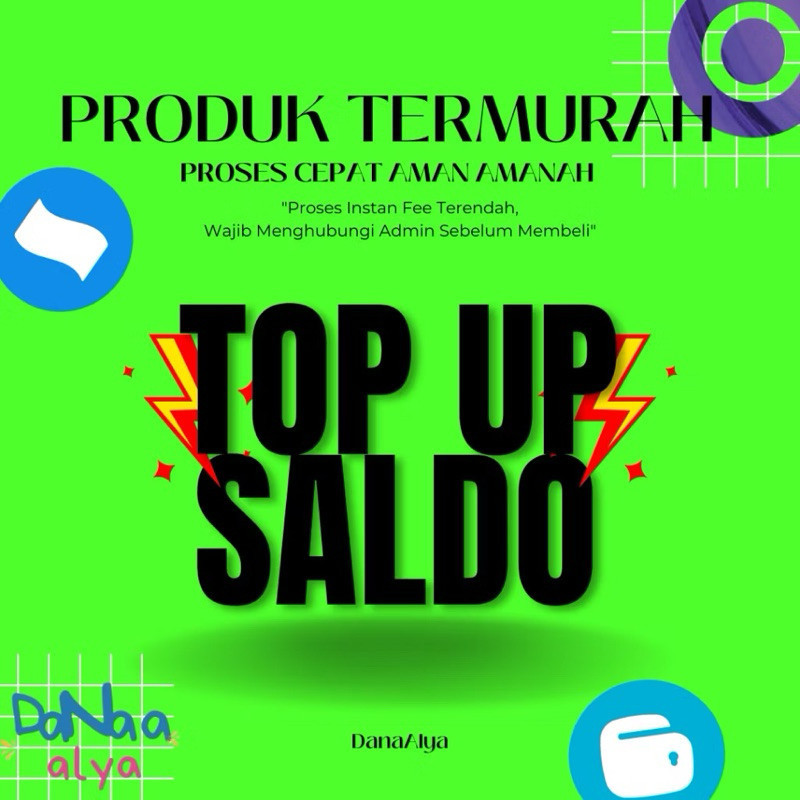 

TOPUP 24 JAM READY NONSTOPPPP diskon tampro supro