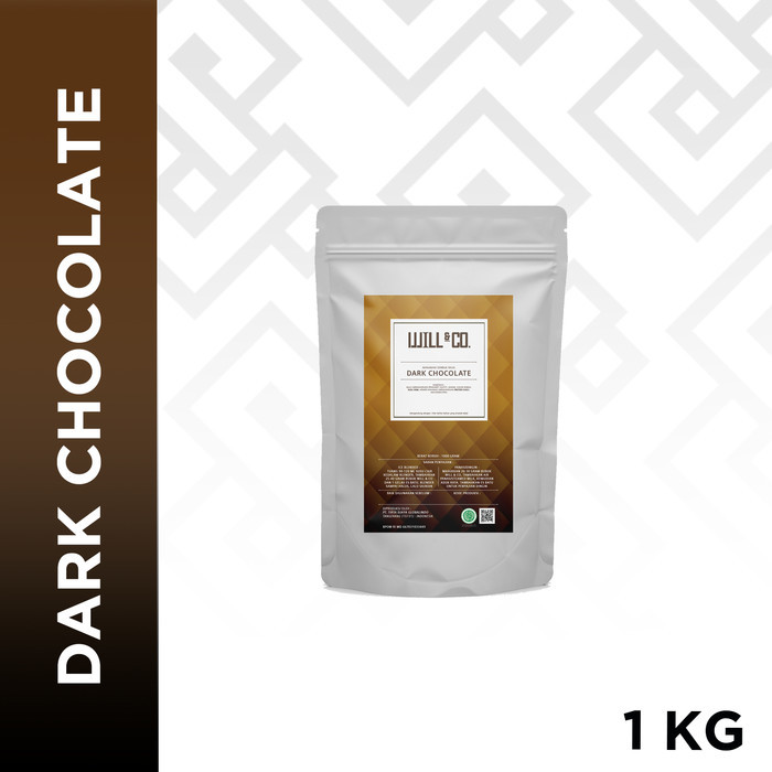 

Bubuk Minuman Dark Chocolate Premium Will&Co Powder Rasa 1Kg