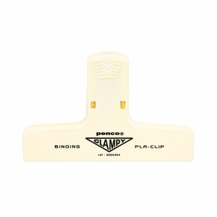 

Thos High Tide Penco Clampy Plastic Clip Penjepit Dokumen Klip Plastik - Ivory