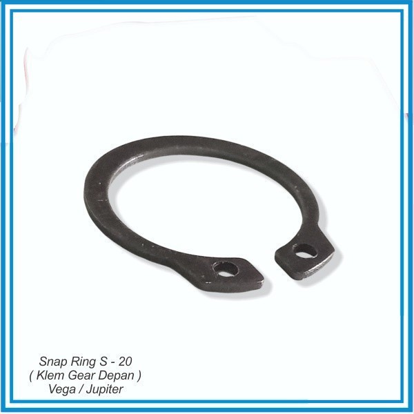 Snap Ring S - 20  ( Klem Gear Depan )  Vega / Jupiter