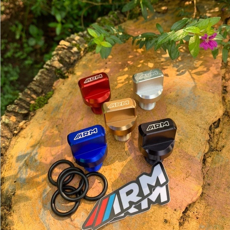 Tutup Oli Gardan Full CNC Yamaha 100% ORIGINAL - Engine Oil  Cap Universal Motor Bisa Untuk Semua Je