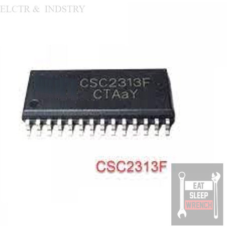CS2313 CSC2313 PT2313 TDA2313 TM2313 2313 SOP-28 SMD - CS2313 Transistor IC dan Konduktor