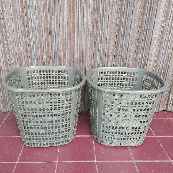 EPIC UT Keranjang Plastik Bulat Serbaguna Besar