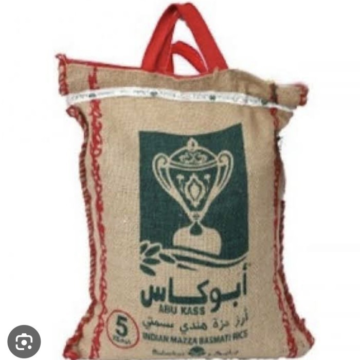 

beras basmati abu kass dari arab Saudi isi di dalam kurang 5 kg