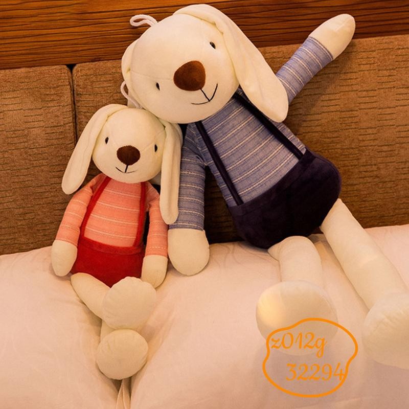 Boneka Kelinci Beludru Kartun Boneka Mewah Ornamen Boneka Anak-anak Dewasa Perempuan Laki-laki Pesta