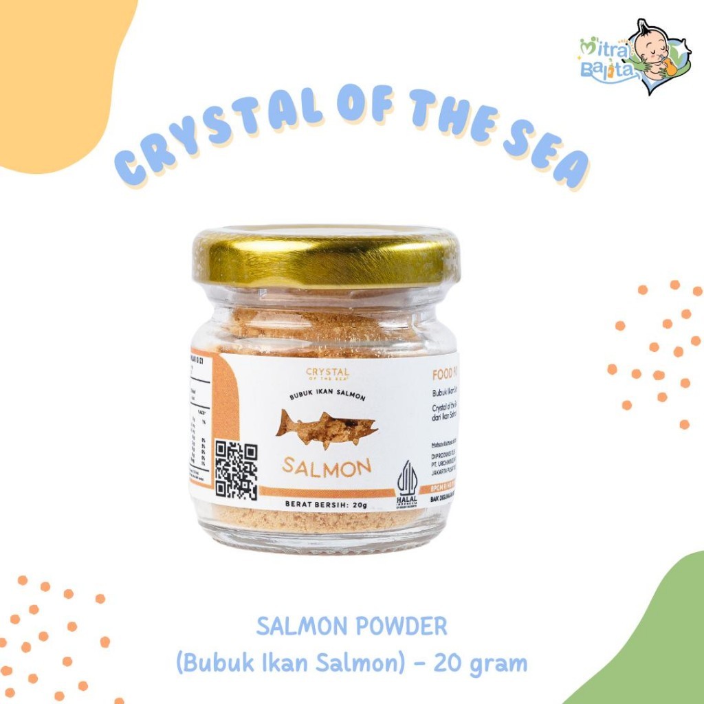 Crystal of the Sea | Salmon Powder (20GR) / Bubuk Ikan Salmon