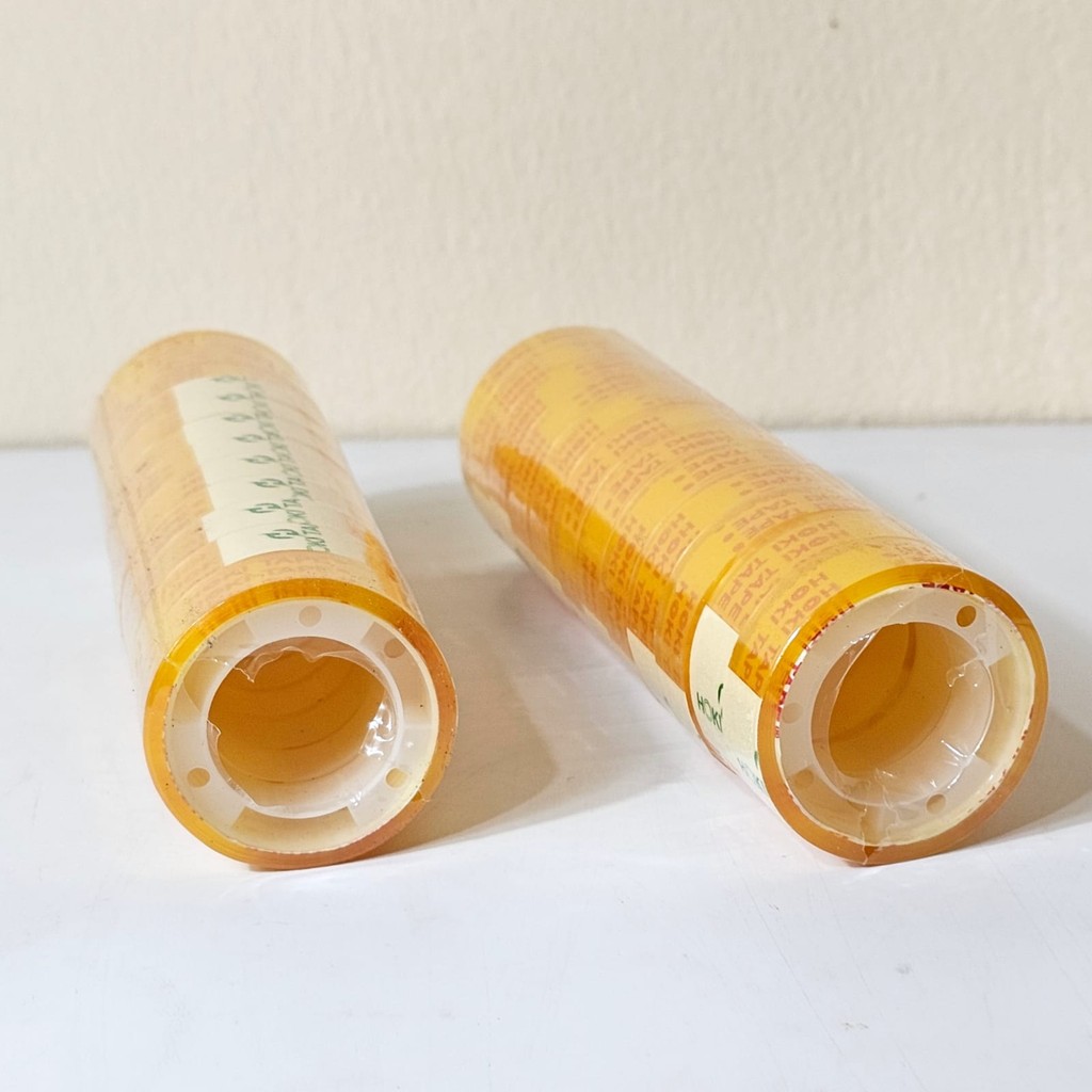 

SOS Selotip 1/2x10(12pc)/Isolasi Bening/Solasi Kado/Stationery Tape/Cellotape