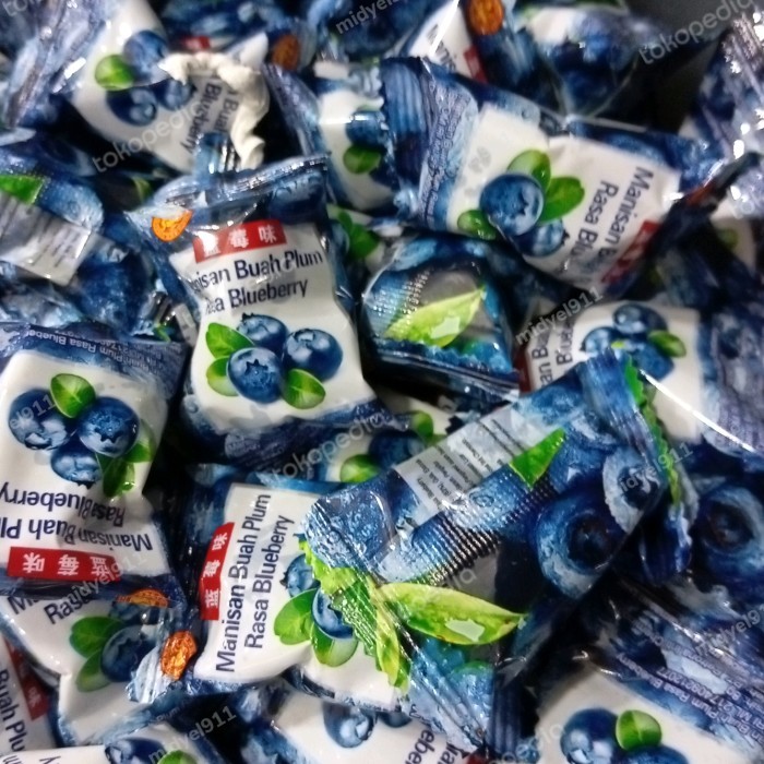 

Manisan Plum Rasa Blueberry 250 Gram