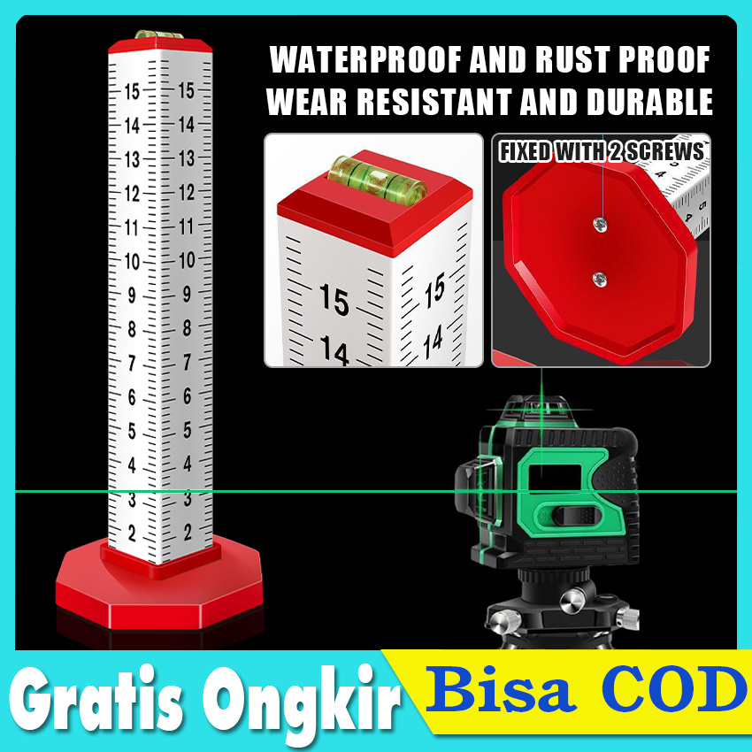 

Four sides of aluminum alloy isometric ruler level positioning ruler tile laying tiles horizontal line leveling line leveling high and low positioning ruler