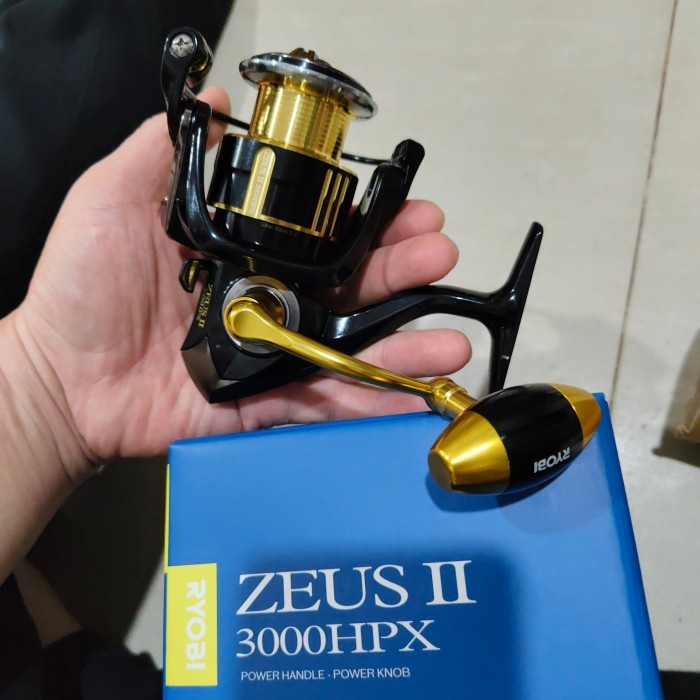 reel ryobi zeus II hpx power handel pilihan 1000 2000 3000 4000 - 4000