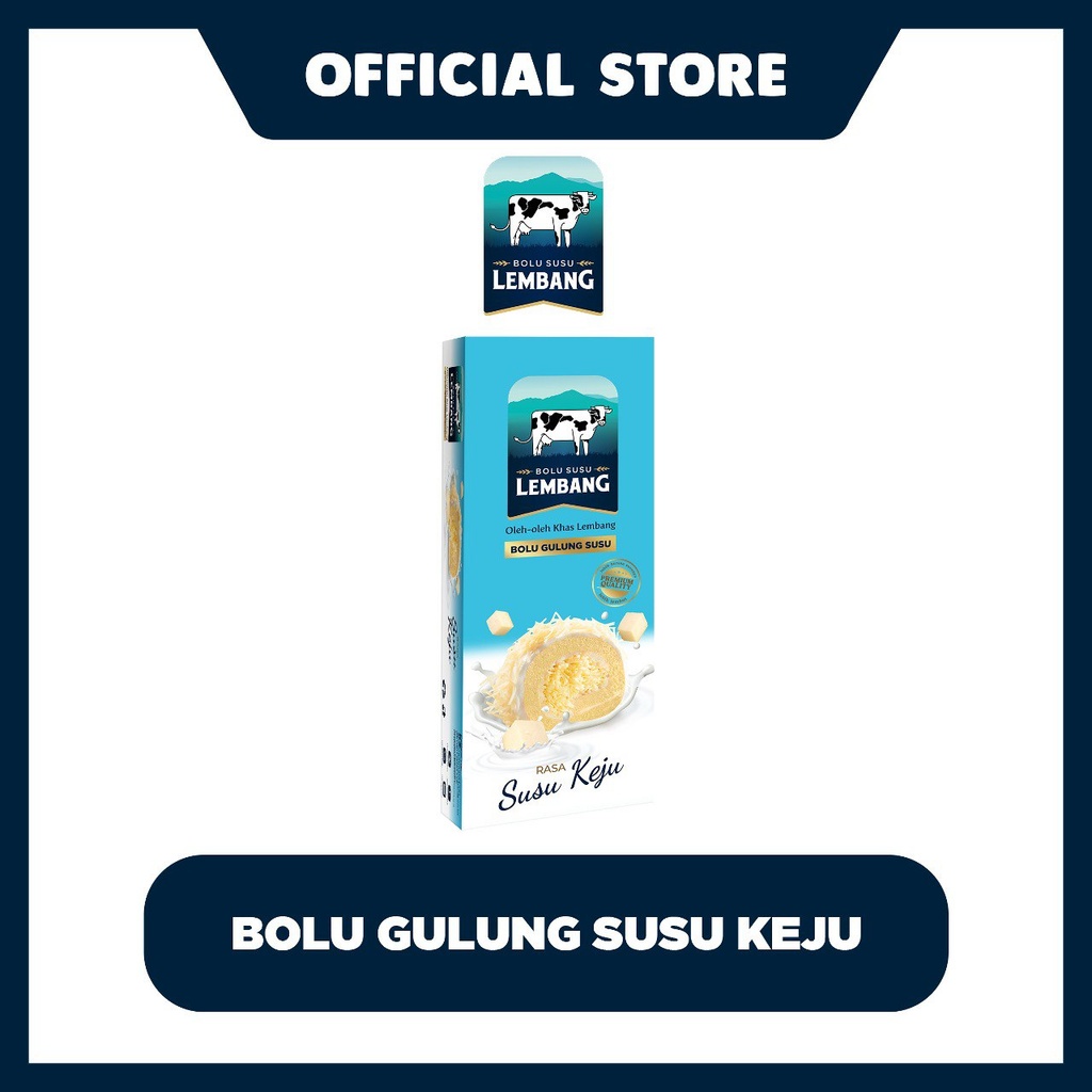 

Bolu Gulung Lembang Susu Keju - Reguler Pack (600gr)