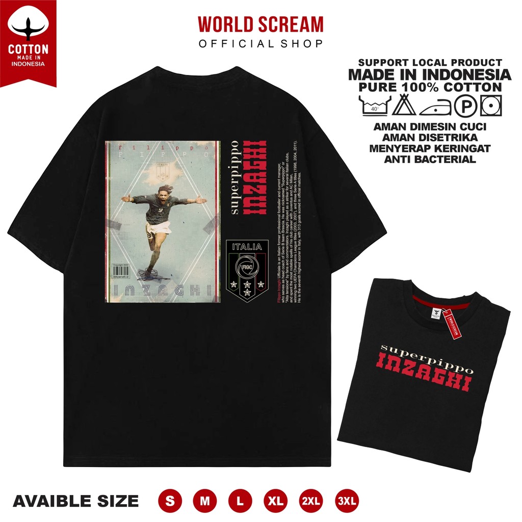 JERSEY BOLA KAOS BOLA - ITALY INZAGHI KAOS SEPAK BOLA WORLDCUP JERSEY FUTSAL