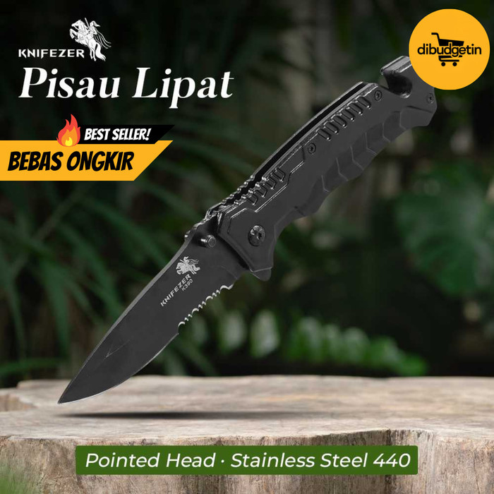 

KNIFEZER Pisau Lipat CS GO Collector Portable Knife Head - K390