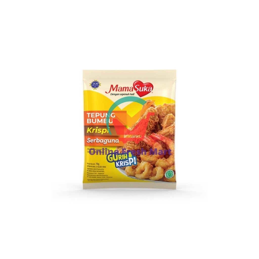 

Mamasuka Tepung Bumbu Krispi Serbaguna 70g - Online Fresh Mart