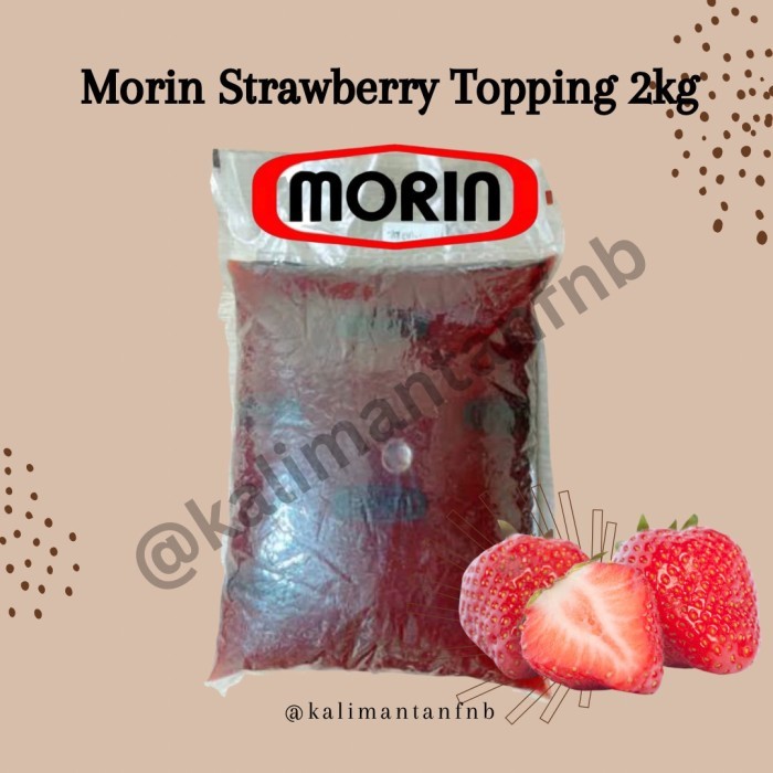 

Best Morin Topping Strawberry 2kg