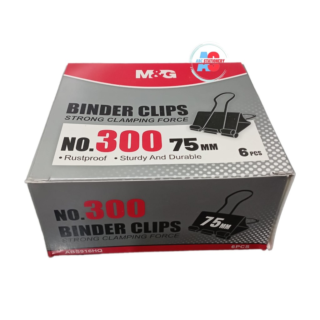 

M&G BINDER CLIP 300 ( 6 PCS )