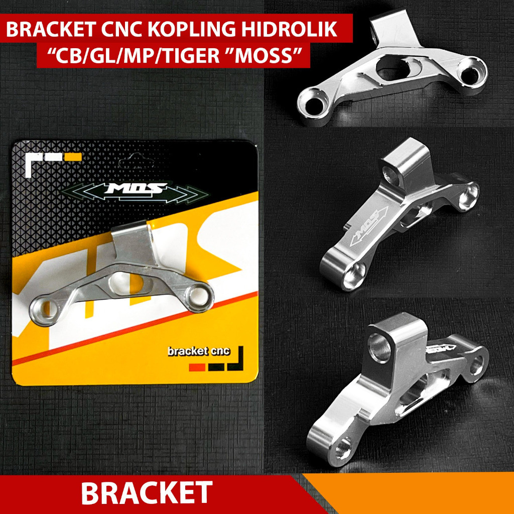 bracket kopling tiger pangkon kopling CNC Stut Selang Hidrolik Dudukan Kopling CB GL Tiger MP MOS