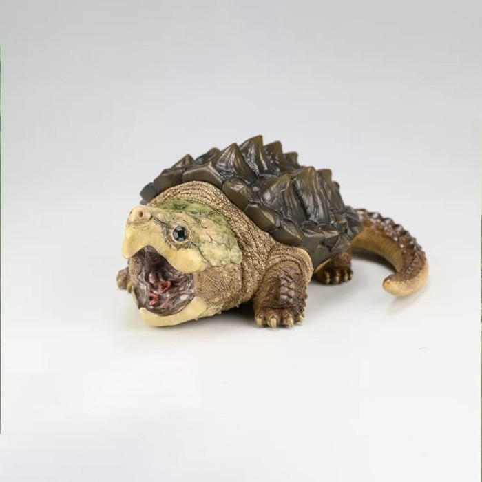 Animal Figure Resin Reptile Alligator Snapping Turtle Plus - Resin Animal Heavenly Body