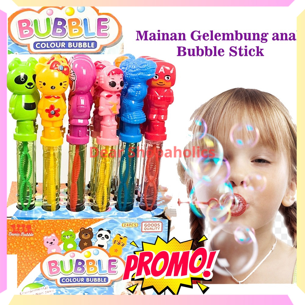 Mainan Anak Gelembung Stick Bubble Jumbo / Bubble Sabun Stik Panjang / Gelembung Tiup Balon