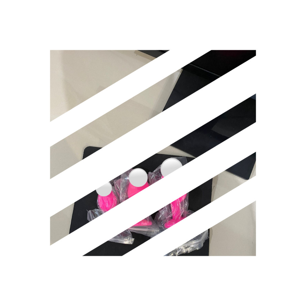 

~ pelistore_16, 100% realpict STIKER STRIP PINK