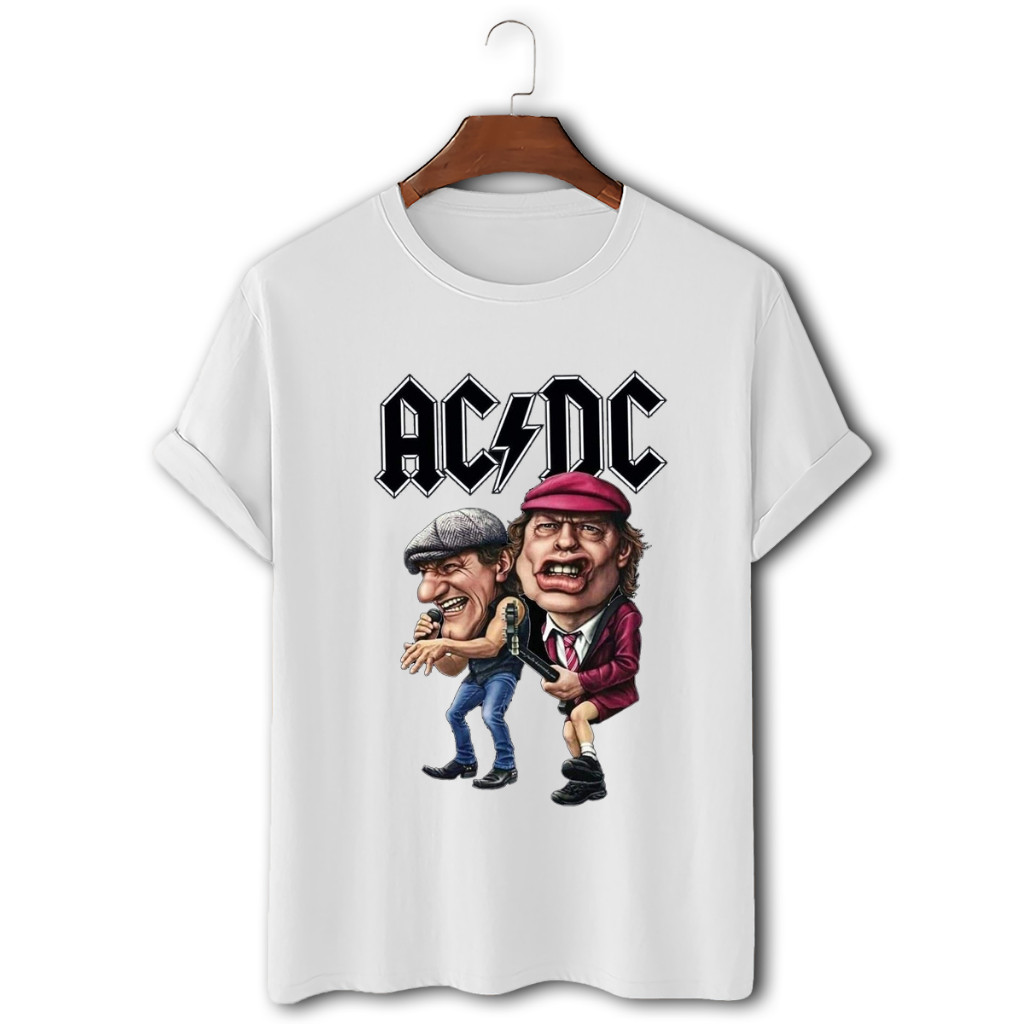 Kaos Pria Distro,kaos ACDC ROCK Premium tshirt acdc Highway to hell back in black kaos band acdc roc