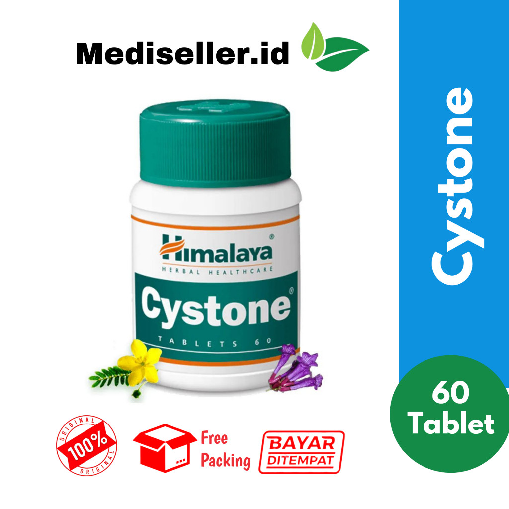Himalaya Cystone Original obat batu ginjal peluruh batu ginjal