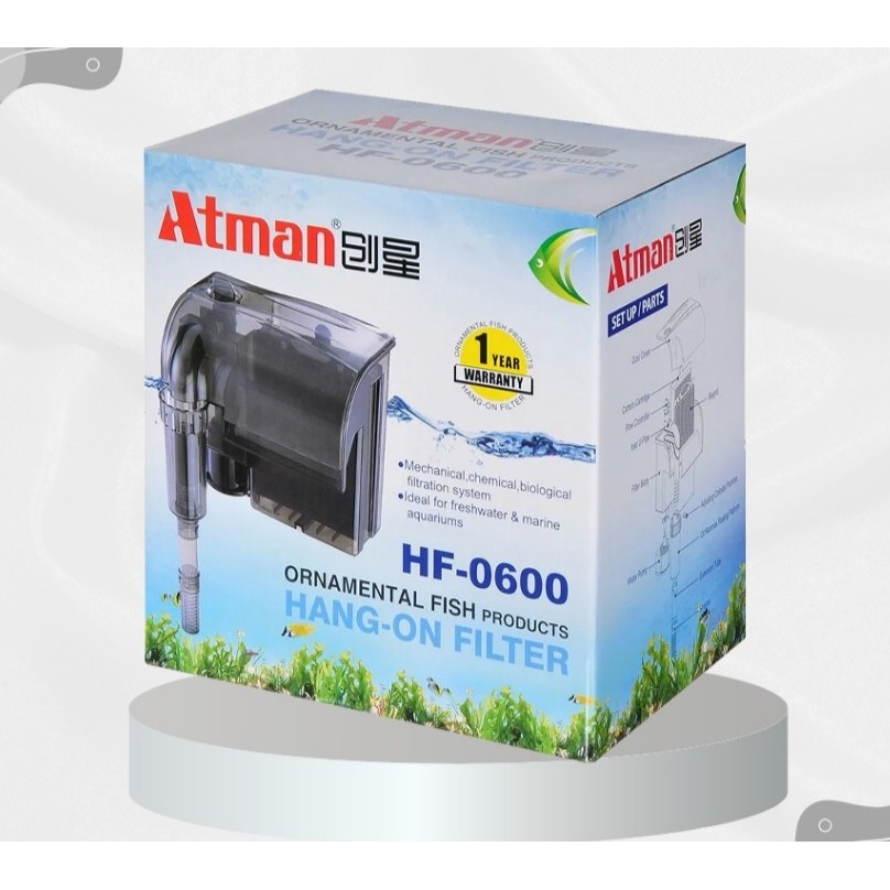 ATMAN HF-0600 Hang-On Filter ATMAN HF-0600 Hang-On Filter