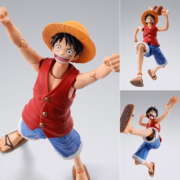 Bandai SHF Monkey D. Luffy Romance Dawn ORIGINAL
