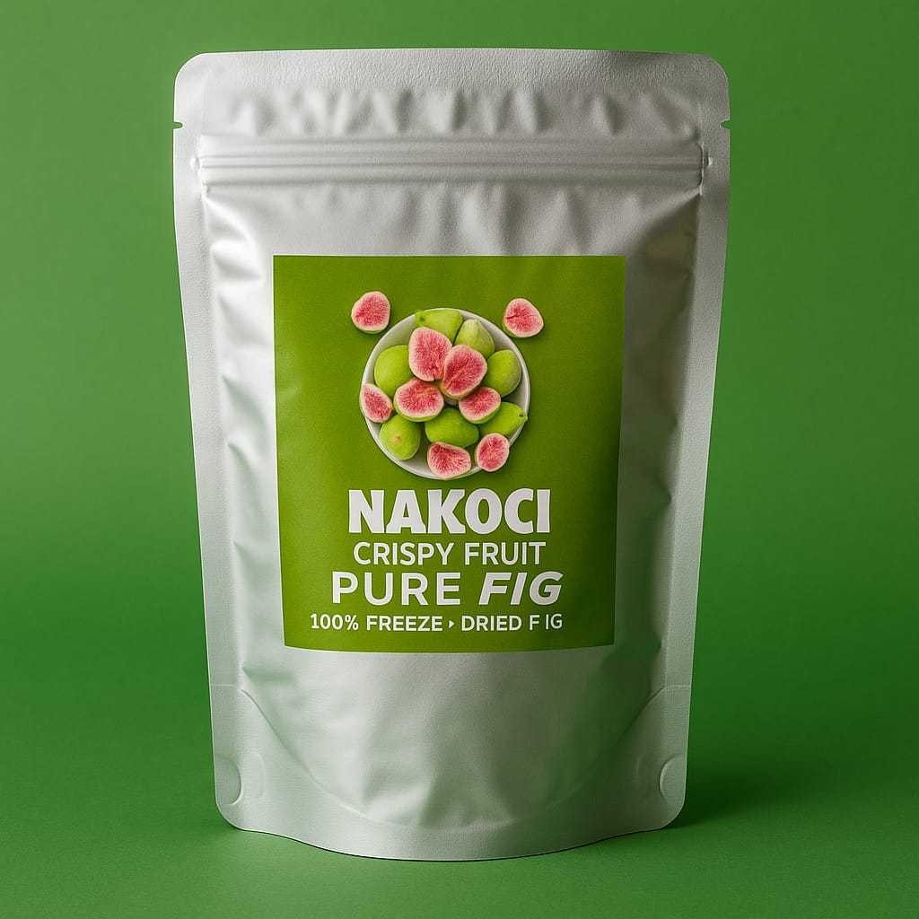 

NAKOCI Freeze Dried Buah Tin - Buah Ara Snack Viral Buah Kering Fresh Premium 30 gr /50gr