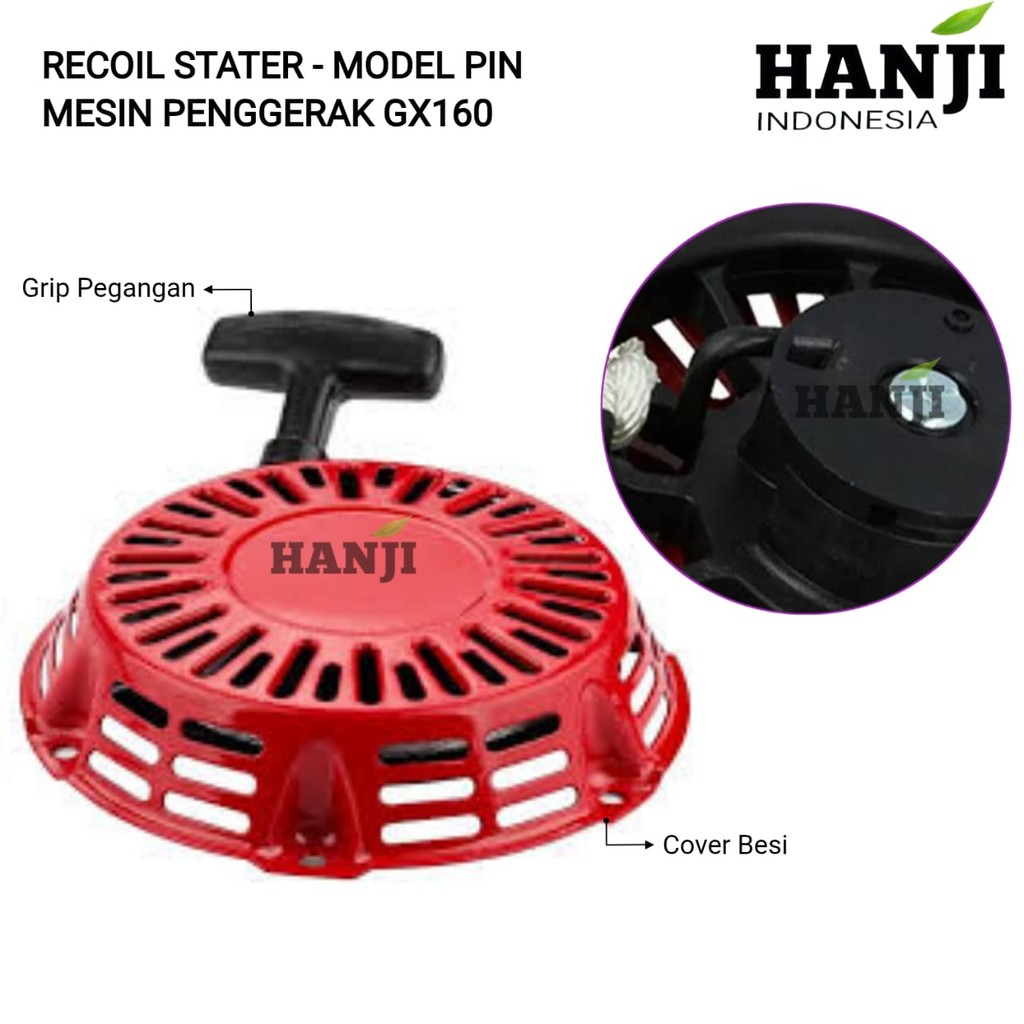 recoil stater GX160 GX200 MODEL PIN Recoil stater starter GX160