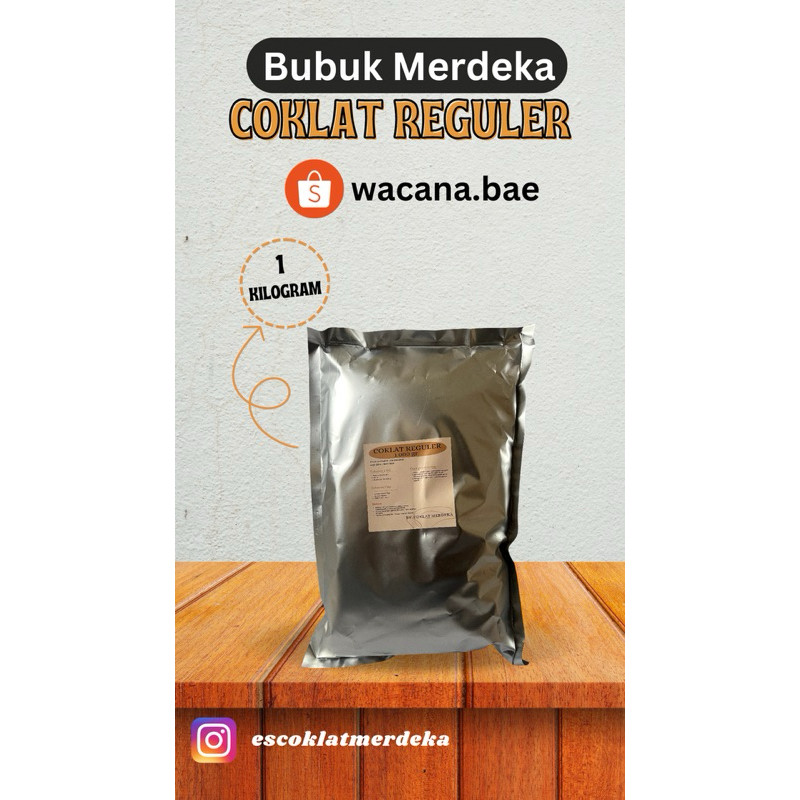 

Coklat Reguler (dengan gula) 1KG