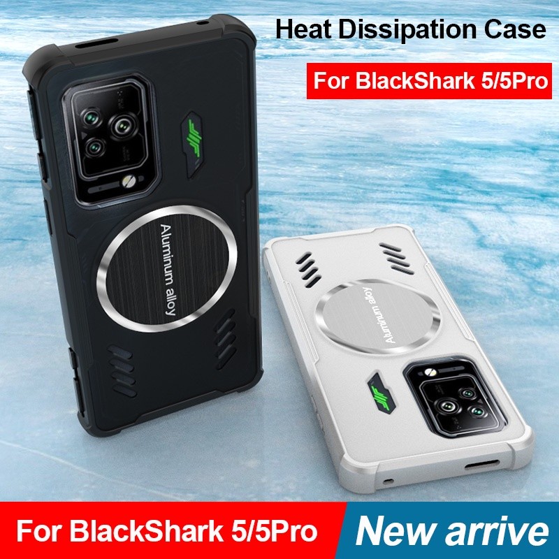 Untuk Black Shark 5 Pro 4 4S Pro Case Matte Plastik PC Keras Penutup Perlindungan Disipasi Panas unt