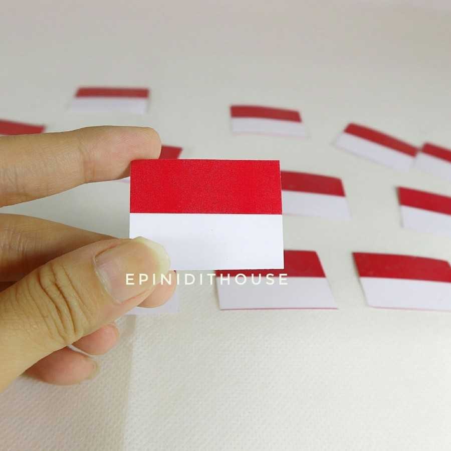 

Paket 10 pc Stiker Pipi Bendera Merah Putih Logo Indonesia Lomba 17 Ag