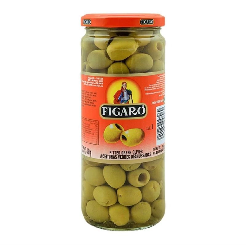 

Green olive figaro 450gr