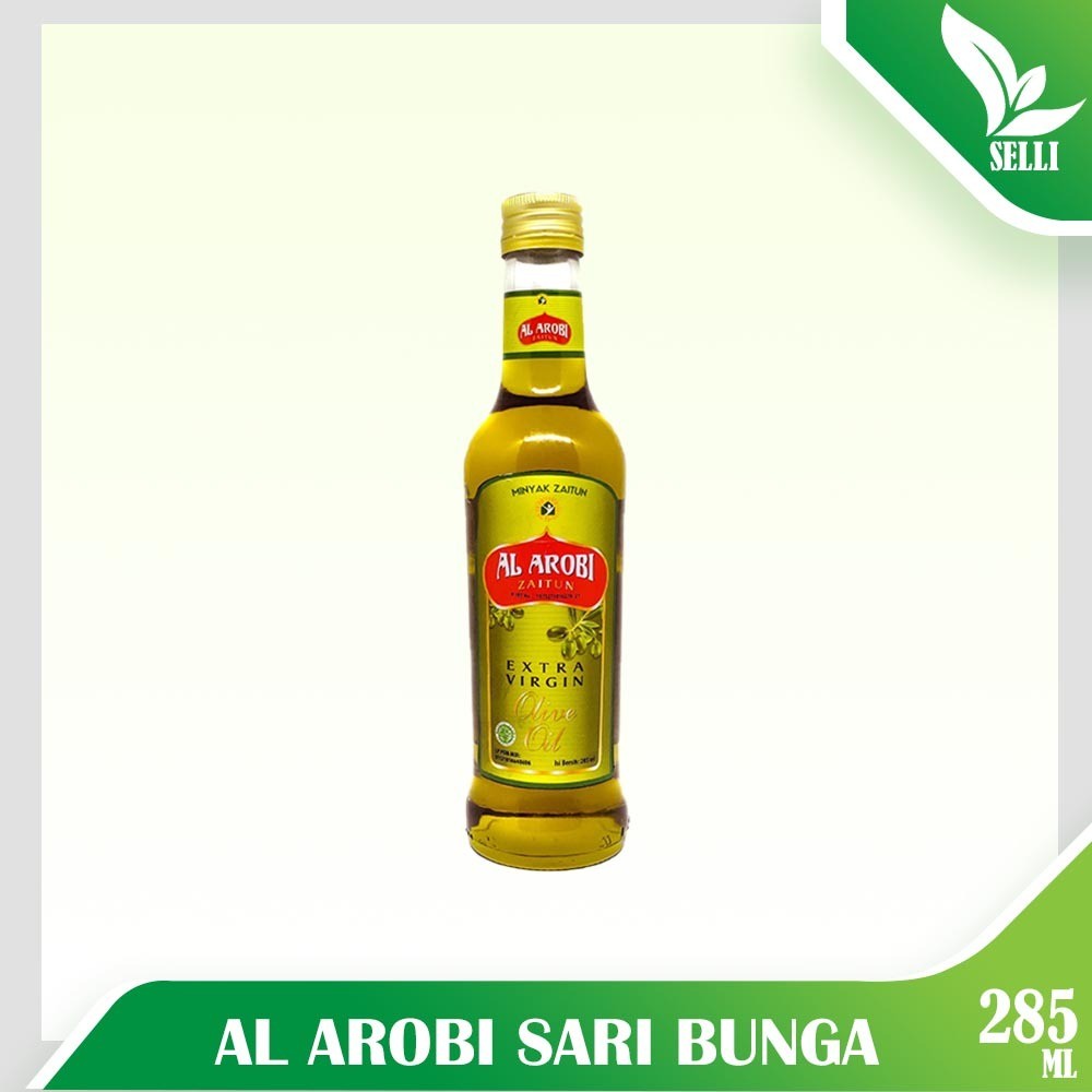 

Al Arobi 285 ml Sari Bunga | Minyak Zaitun Ekstra Virgin