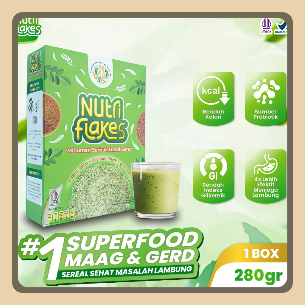 

- Minuman Umbi Garut Solusi Atasi Maag Asam Lambung Gerd Tanpa Obat