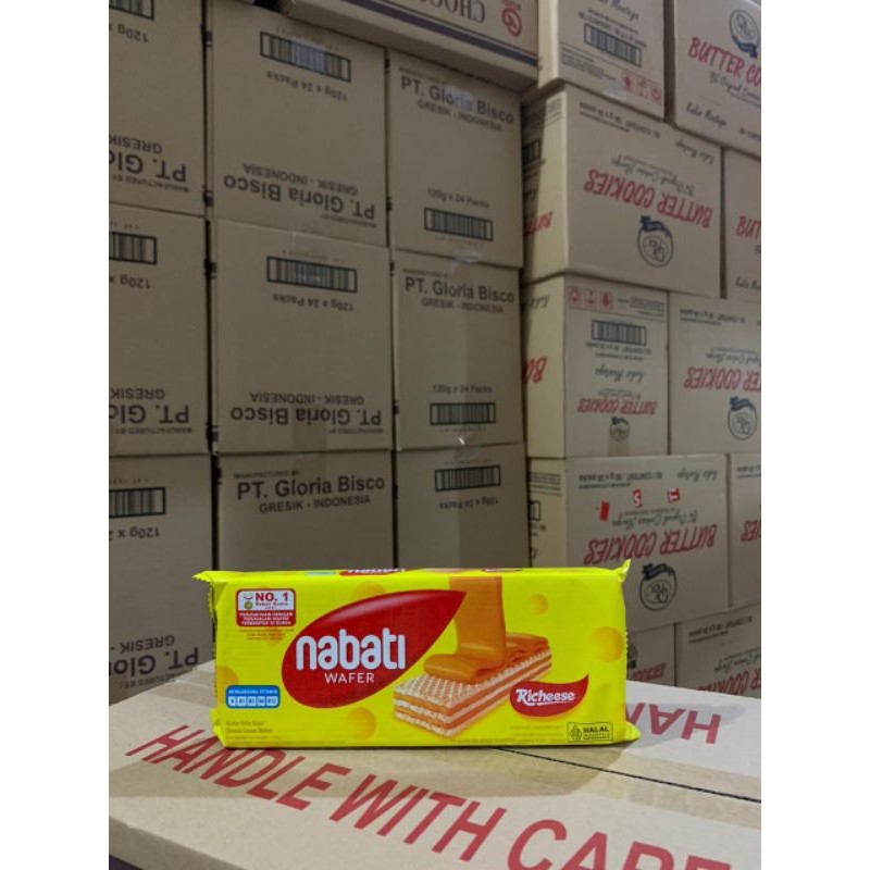 

New nabati wafer 110gr hajatan L1 1 karton isi 24Premium