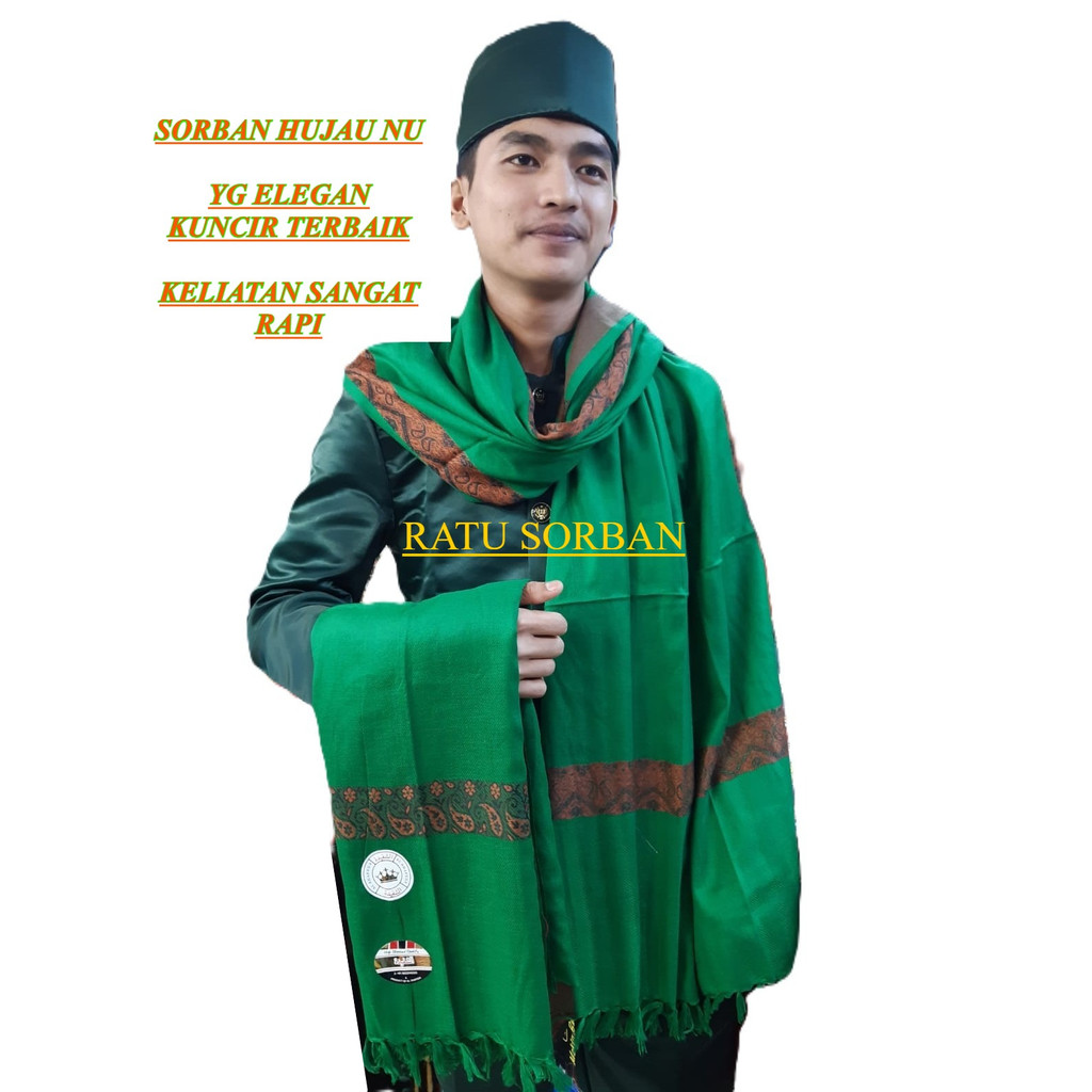 Sorban Hijau NU Panjang Best New